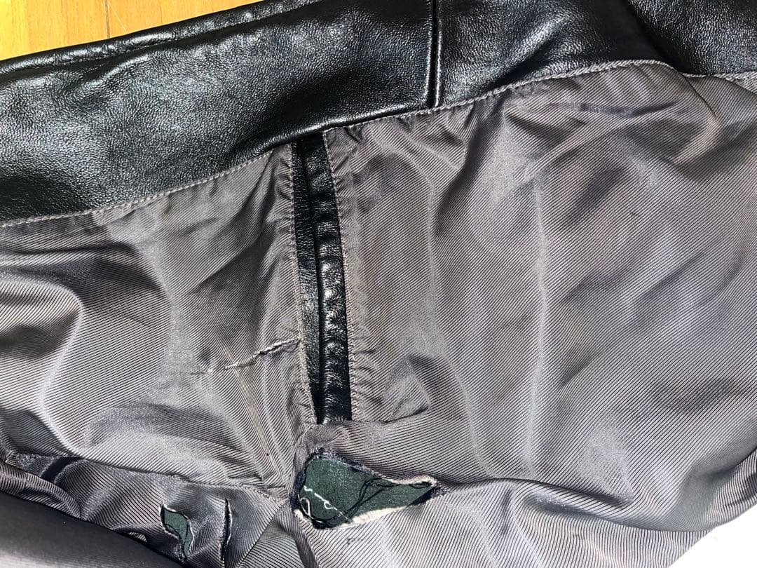 pelle pelle レザージャケット　紫 サイズ12