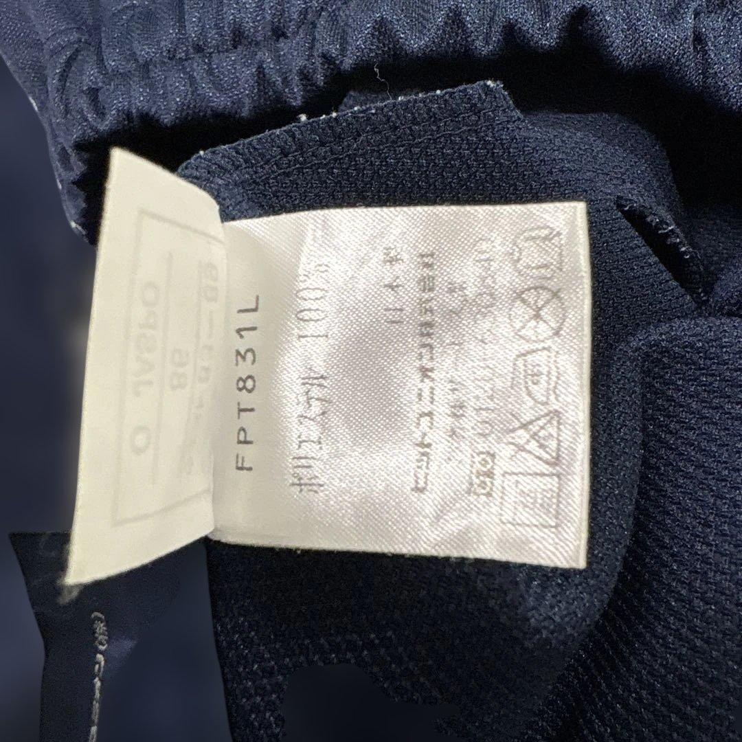 80-90ｓ！フレッドペリー★navy　XL◎ワイドライントラックパンツ★