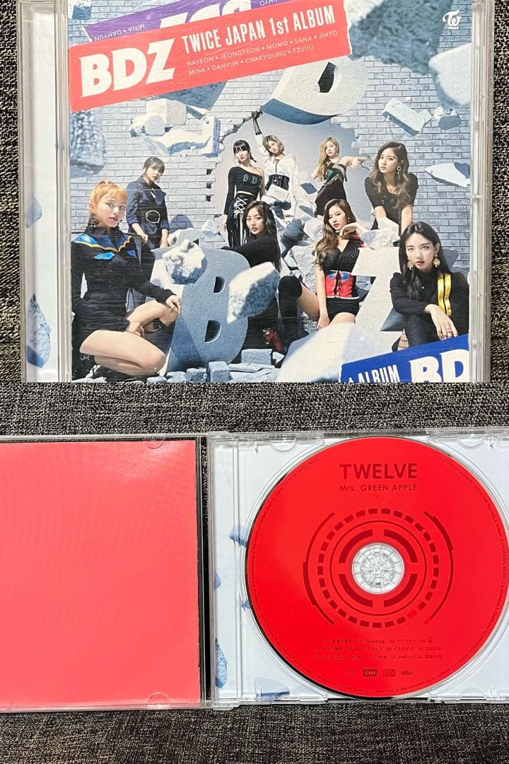 TWICE CD & DVD セット