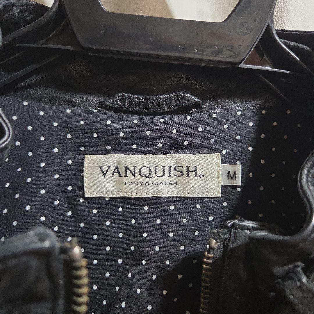 VANQUISH シングルライダースジャケット M