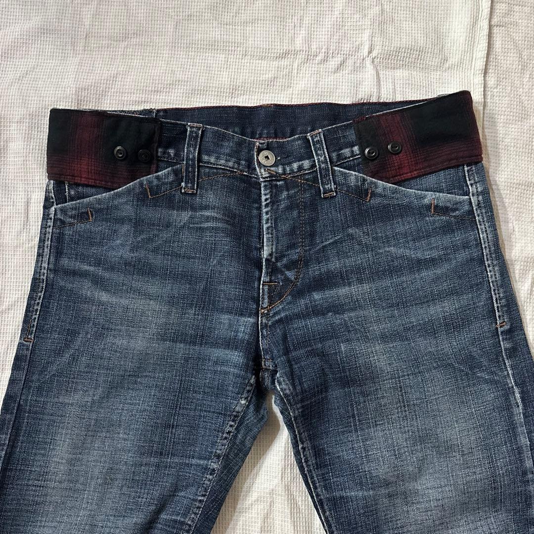 Remade hagi フレアデニム スーパーベルボトム