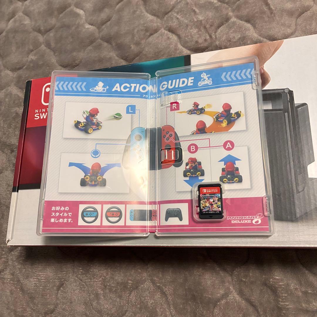 【週末価格】Switch本体＋ジョイコン4つ＋マリオカート8デラックス