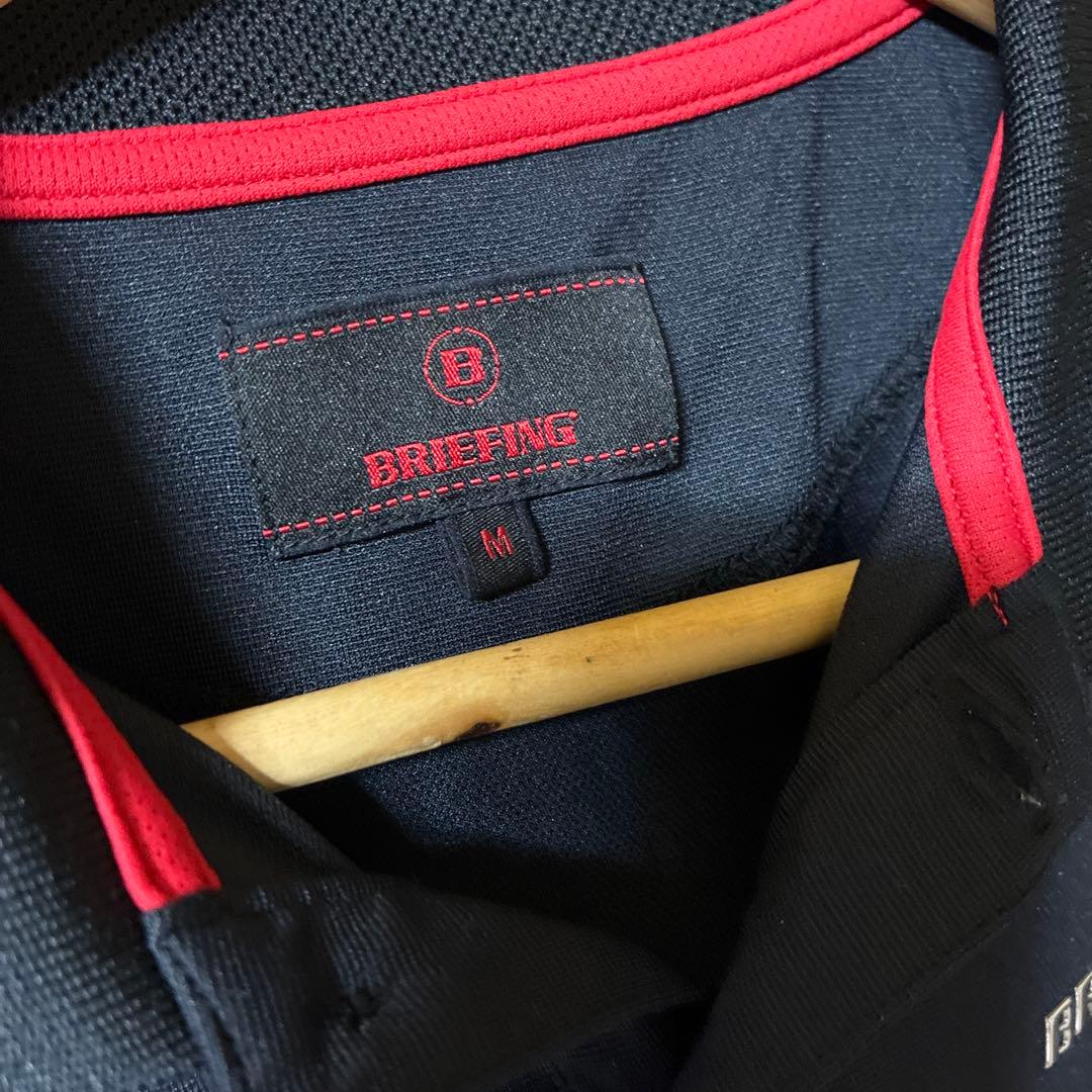 BRIEFING ブリーフィング ゴルフ ポロシャツ サイズM ブラック