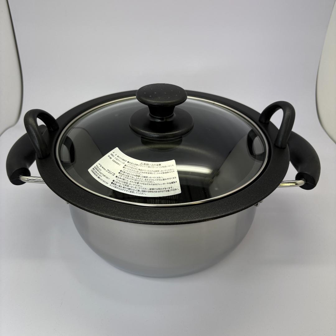 【開封済み・極美品】フジノス スチームクッカー アイ・クック 鍋 ルシエ IH◎