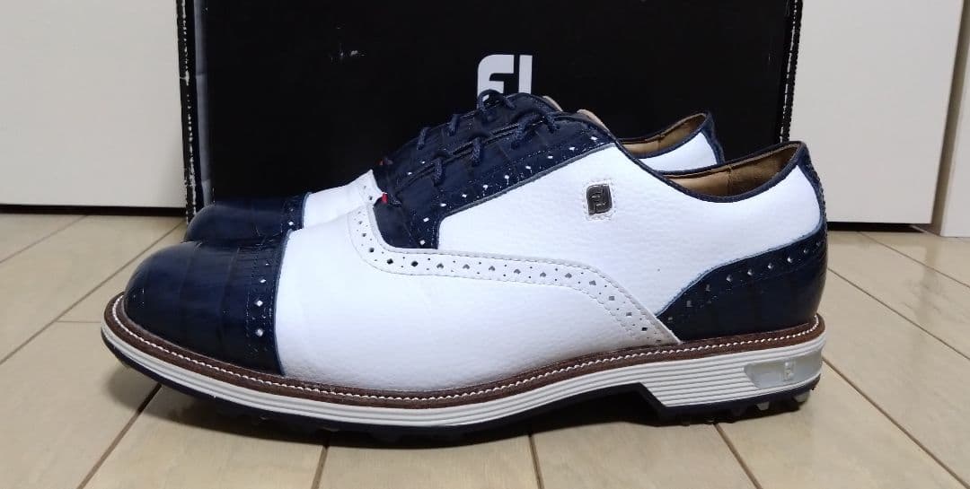 ほぼ未使用■フットジョイ ドライジョイズ プレミア ターロウ ゴルフシューズ■