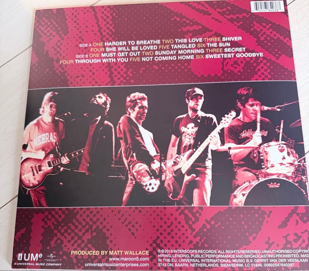 Maroon 5 Songs About Jane LPレコード　LP盤