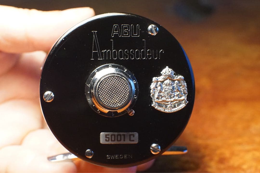 元箱付 ABU アンバサダー 5001 C ビッグA メンテ済 フレーム修正済