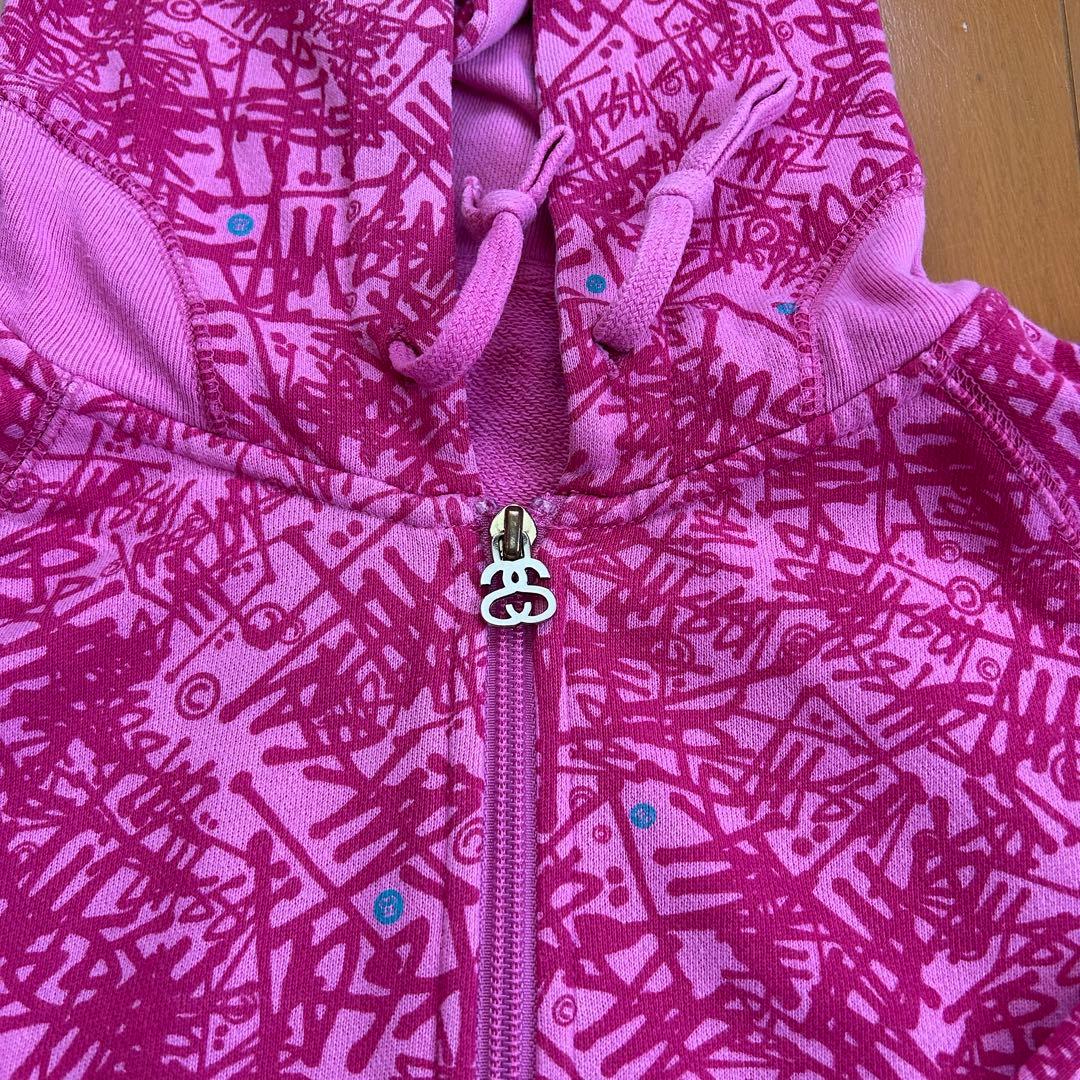 STUSSY ジップパーカー