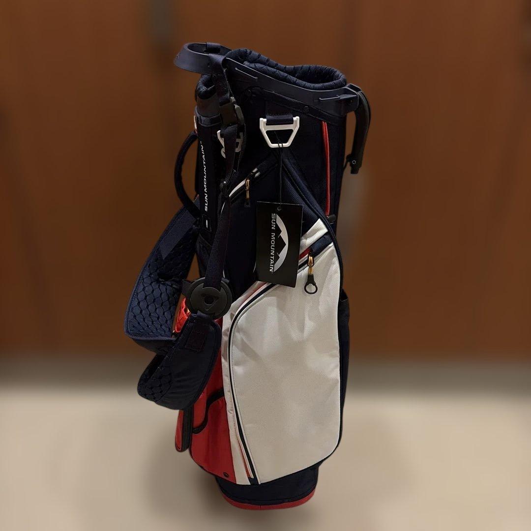 【新品】SUN MOUNTAIN スタンドキャディバッグE-3.5 星条旗