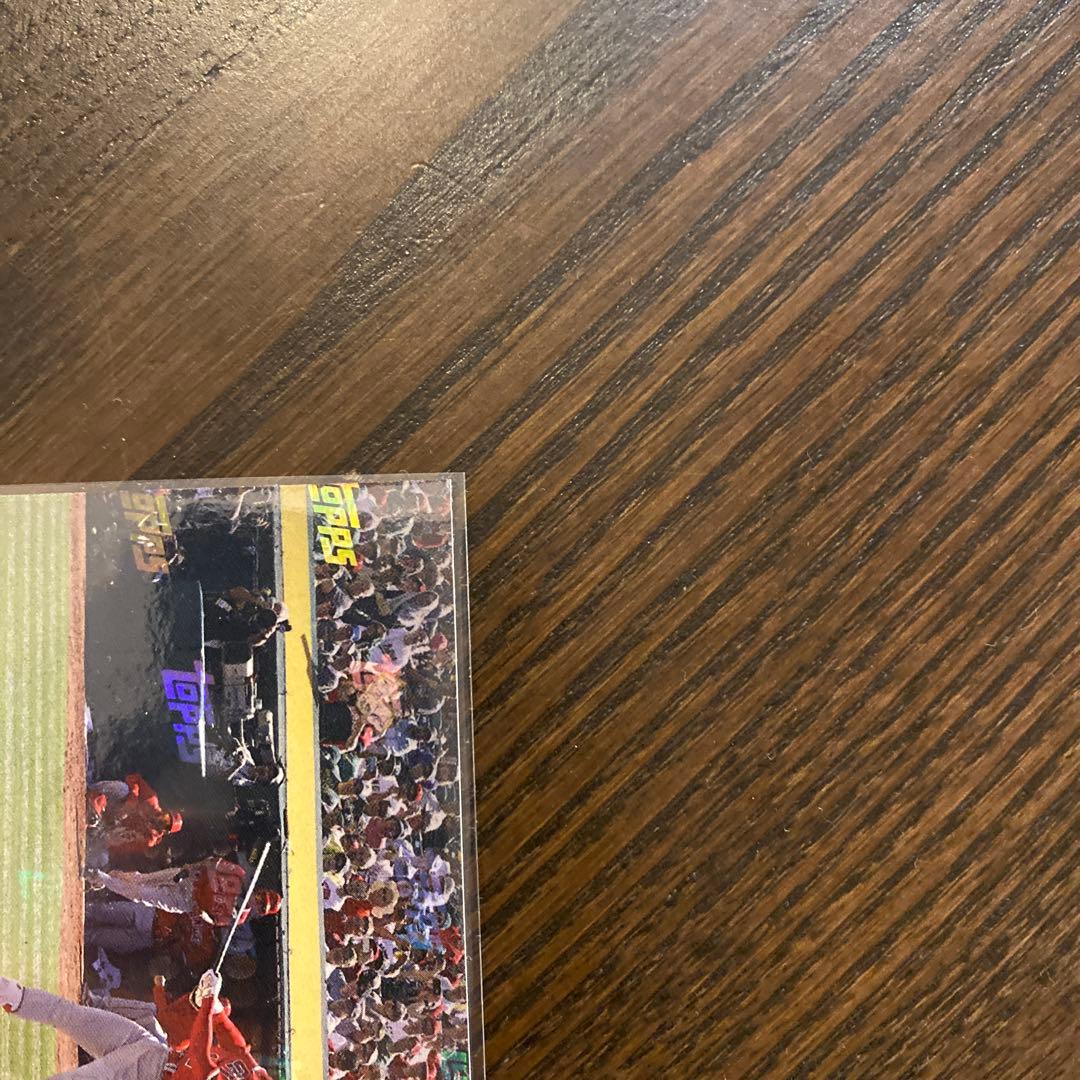 大谷翔平　ルーキーカード　初ヒット　日本語版