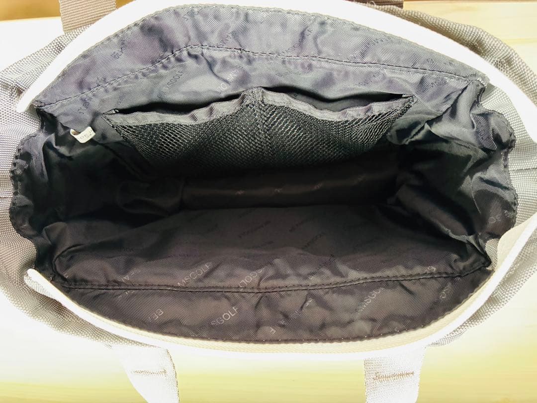 BEAMS GOLF グレー トートバッグ