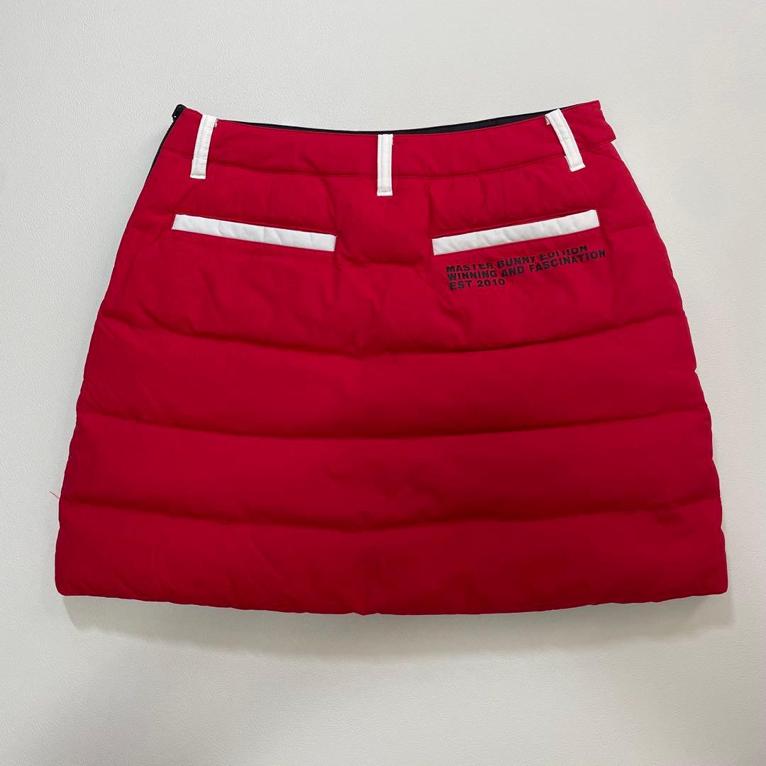 6533【美品】マスターバニーエディション　リバーシブルダウンスカート　無地