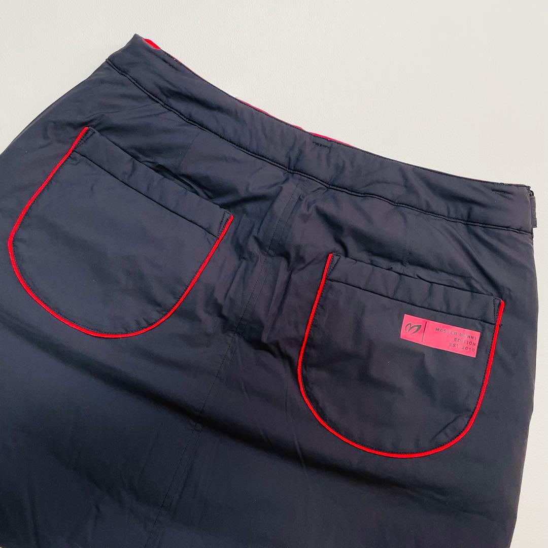 6533【美品】マスターバニーエディション　リバーシブルダウンスカート　無地