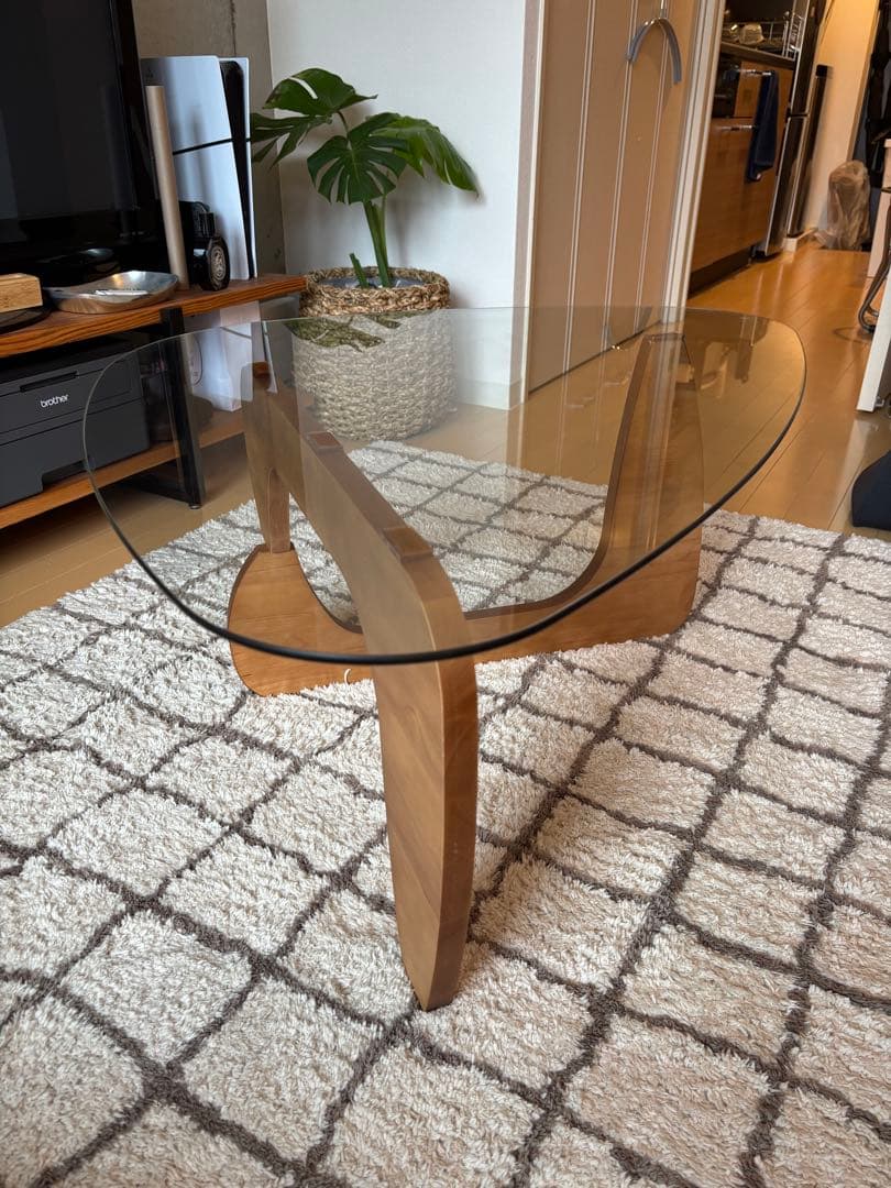 イサムノグチ　リプロダクト　コーヒーテーブル　センターテーブル　ガラステーブル