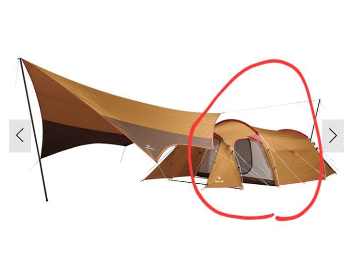 スノーピーク　 TTテント　ヴォールト　インナー付き説明書あり。状態良し。