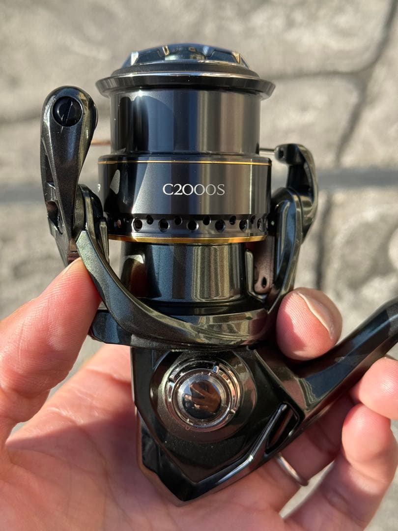 23 カーディフxr c2000s エリアトラウト　管釣り