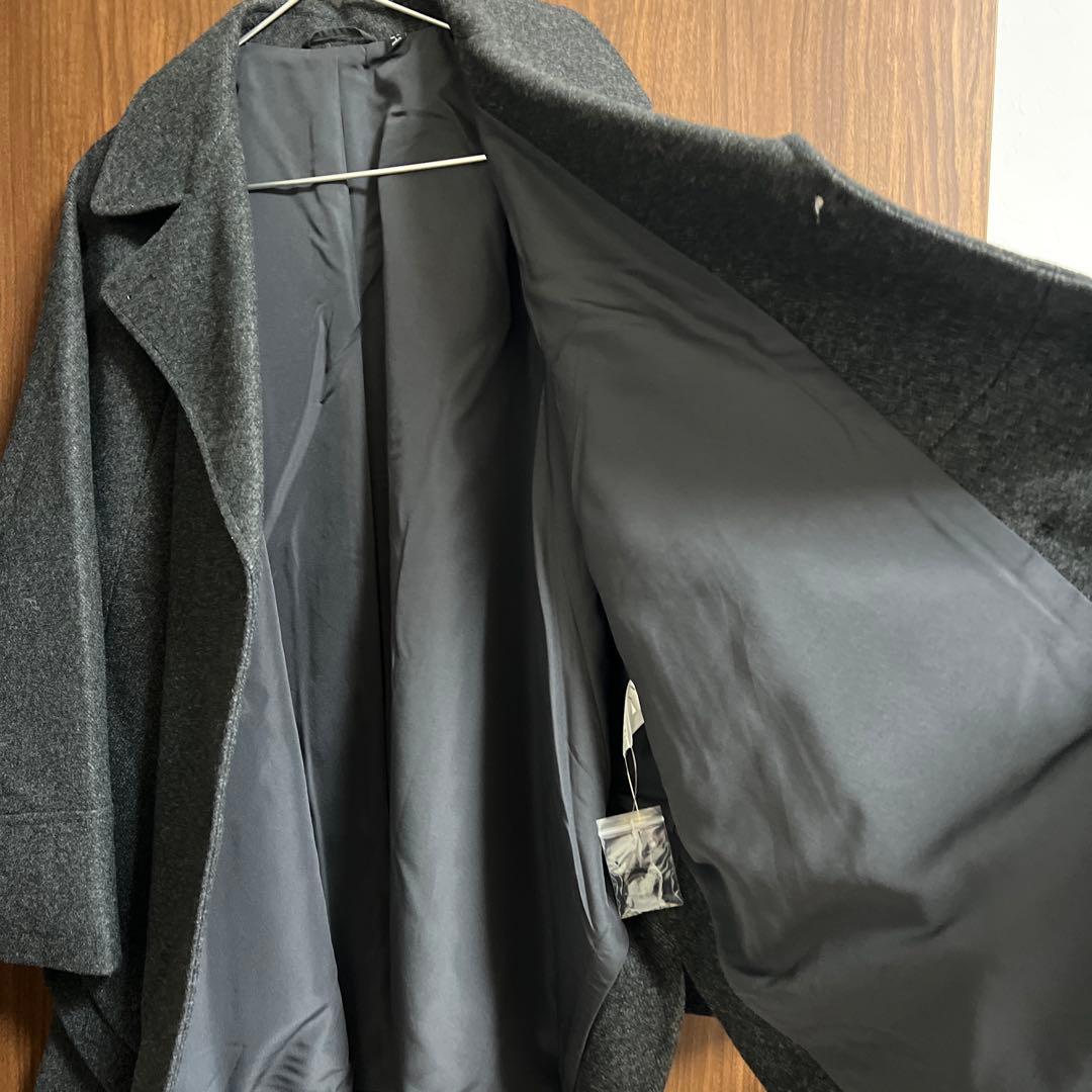 GU ジーユー　コージーメルトンケープコート　L