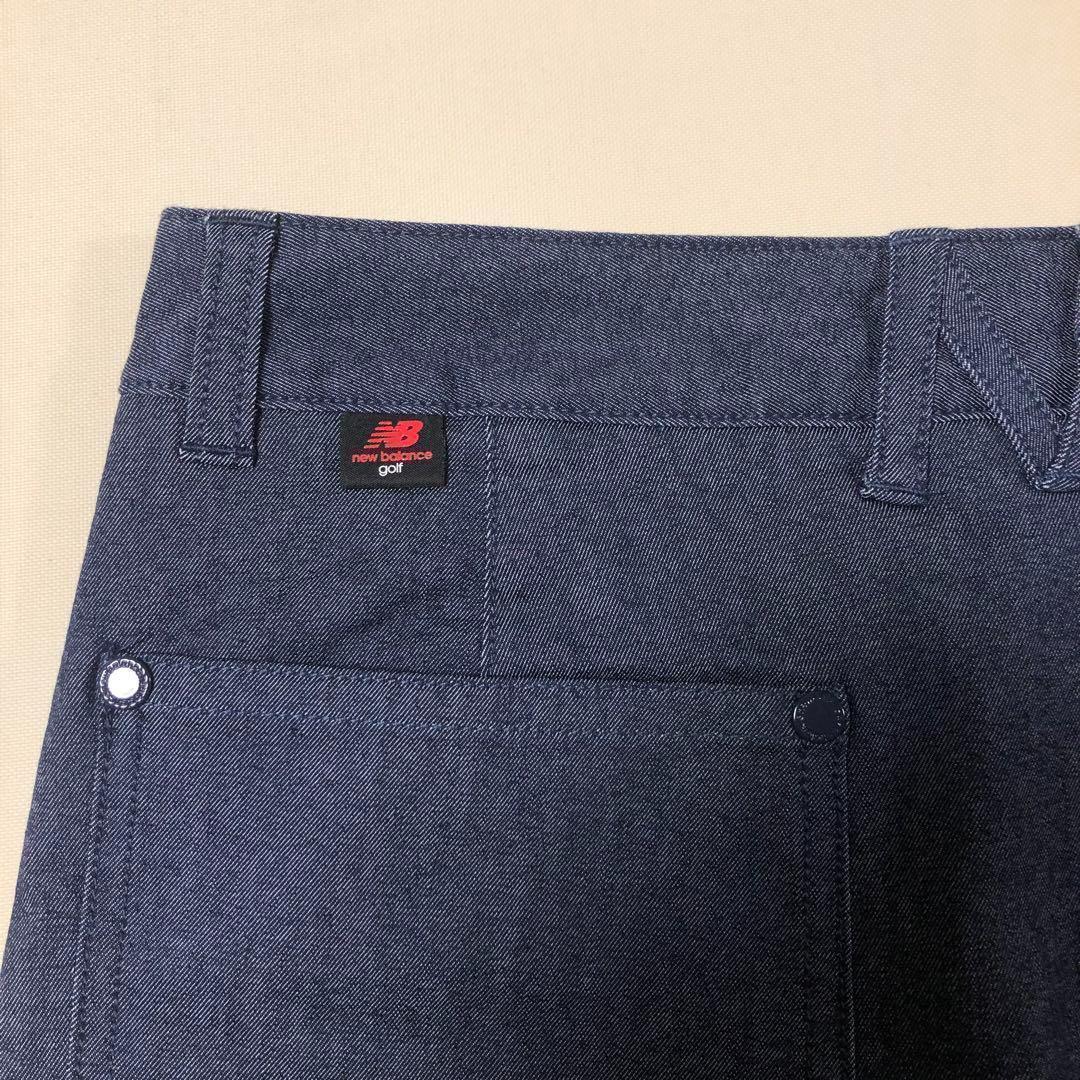 美品 ニューバランスゴルフ キュロット スカート デニムカラー サイズ1
