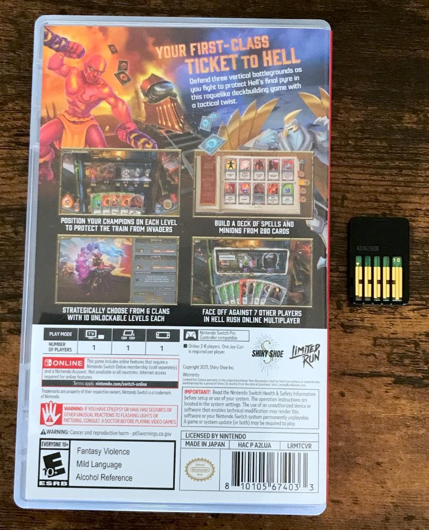 Monster Train First Class Switch スイッチ