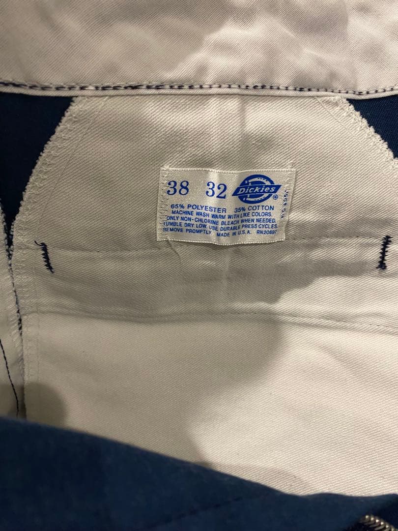 80s dickies USA製チビタグ アルミジップ