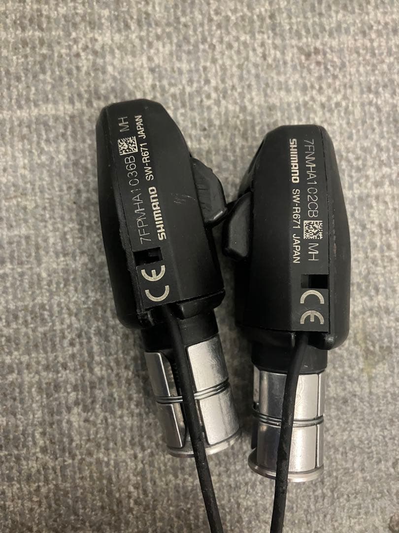 SHIMANO シマノSW-R671 アルテグラ6800 di2 TT バーコン