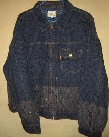 graph zero グラフゼロ ライダースジャケット 剣道デニム XXL