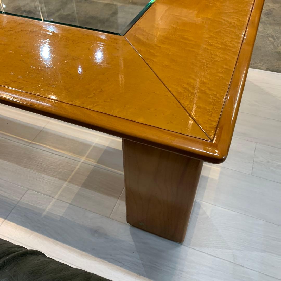 モリシゲ　ガラステーブル