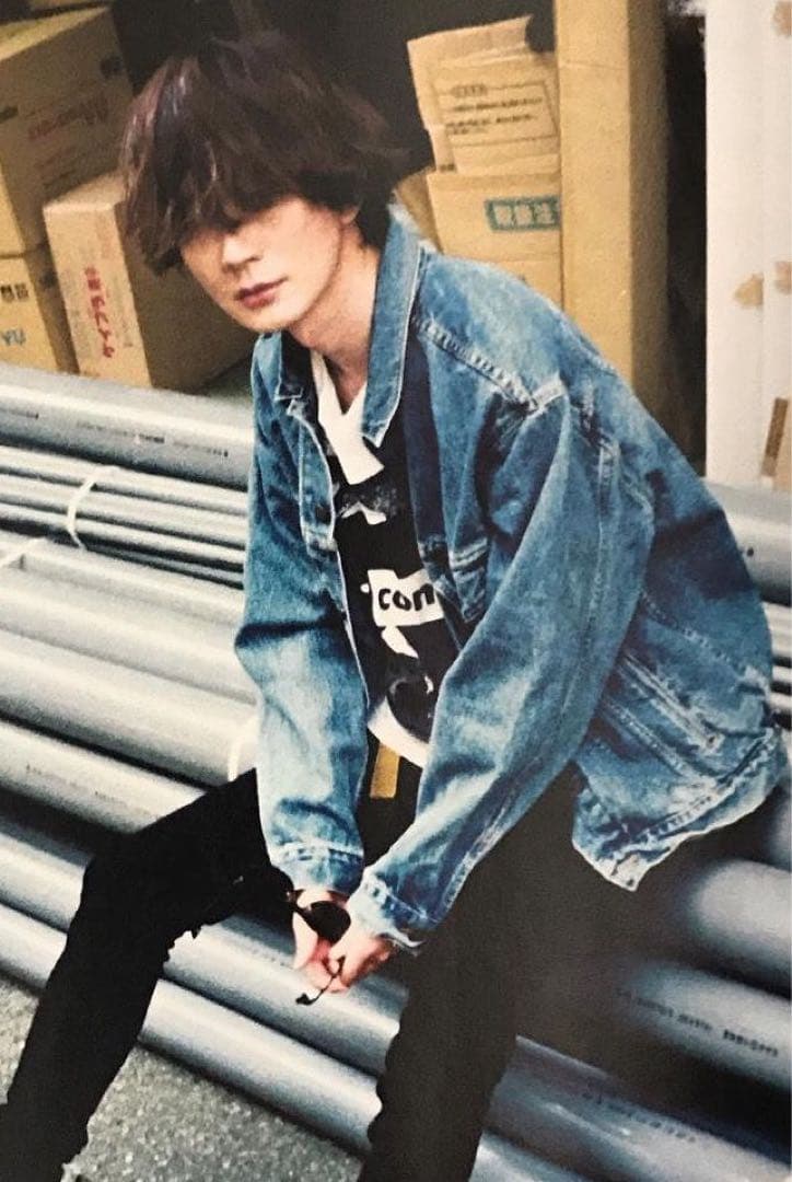 Levi's 古着　デニムジャケット サイズ42 bump 藤原