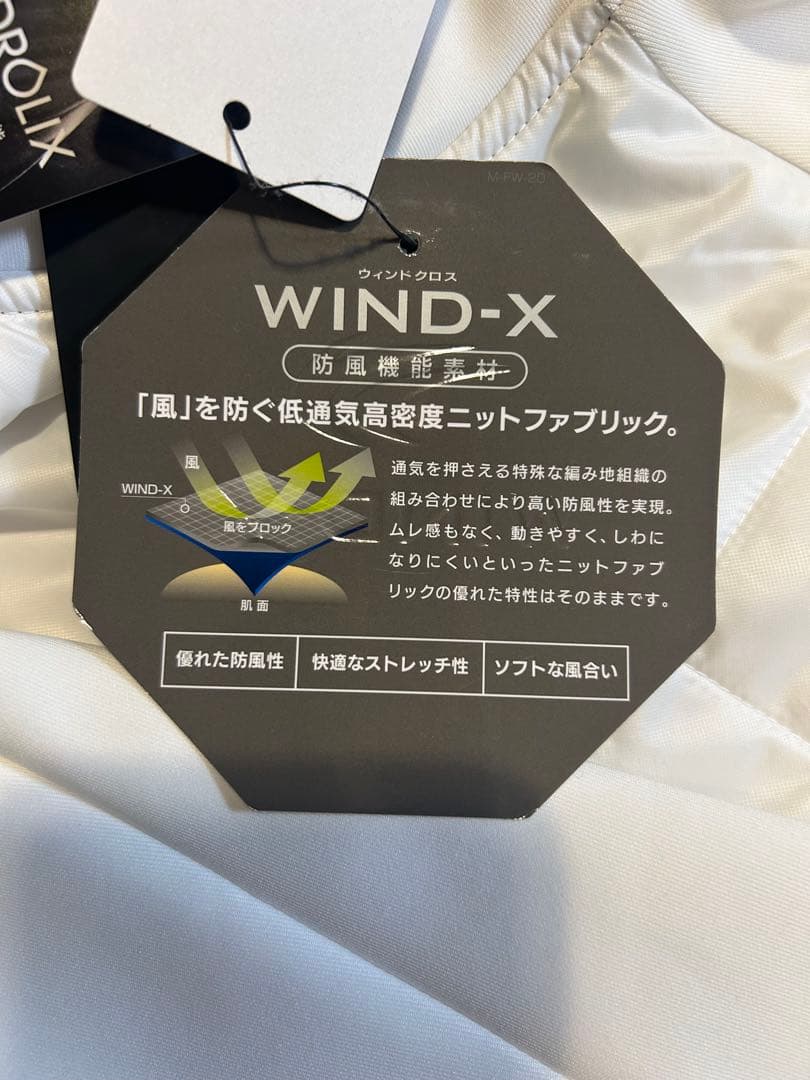 Oakley メンズアウター　中綿ジャケット ホワイト 防寒・キルティング