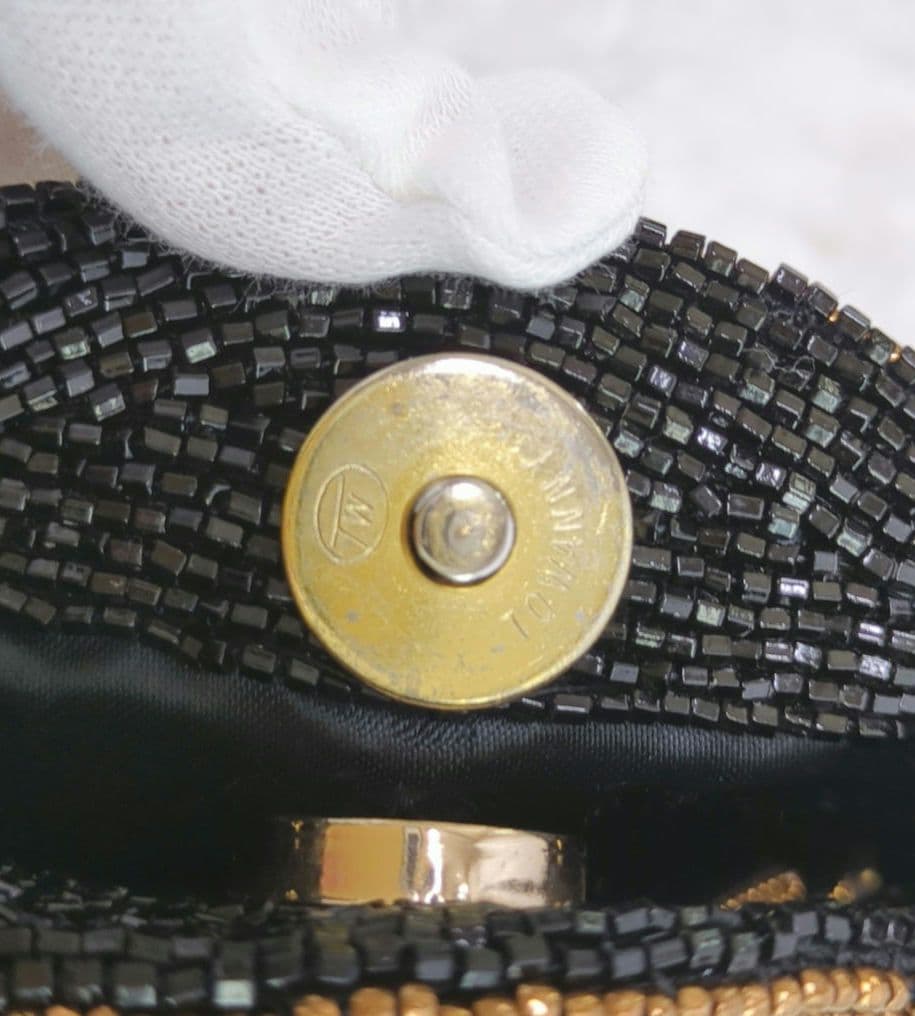 希少✨皇室御用達 ルミー LUMY はしもと ビーズバッグ モルティ