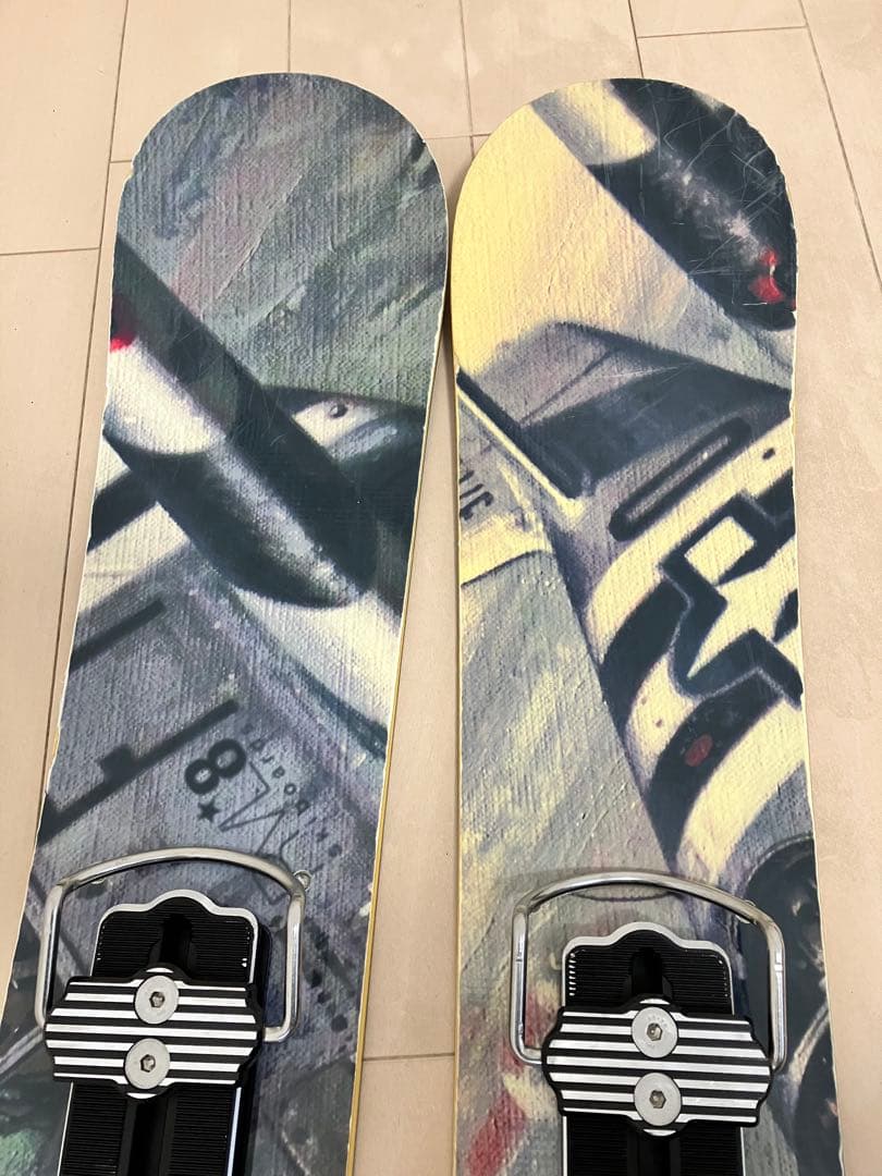 RVL8 レベル　110 ワイド　 ファットスキーボード パウダー