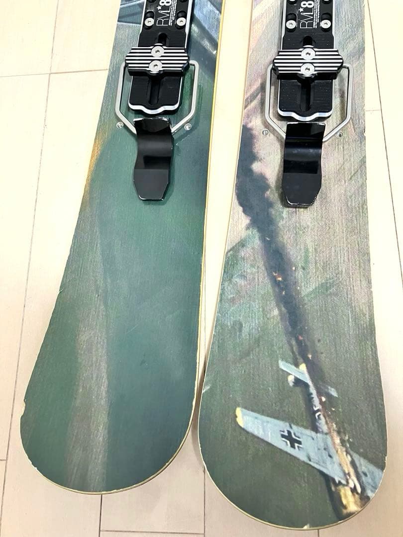 RVL8 レベル　110 ワイド　 ファットスキーボード パウダー