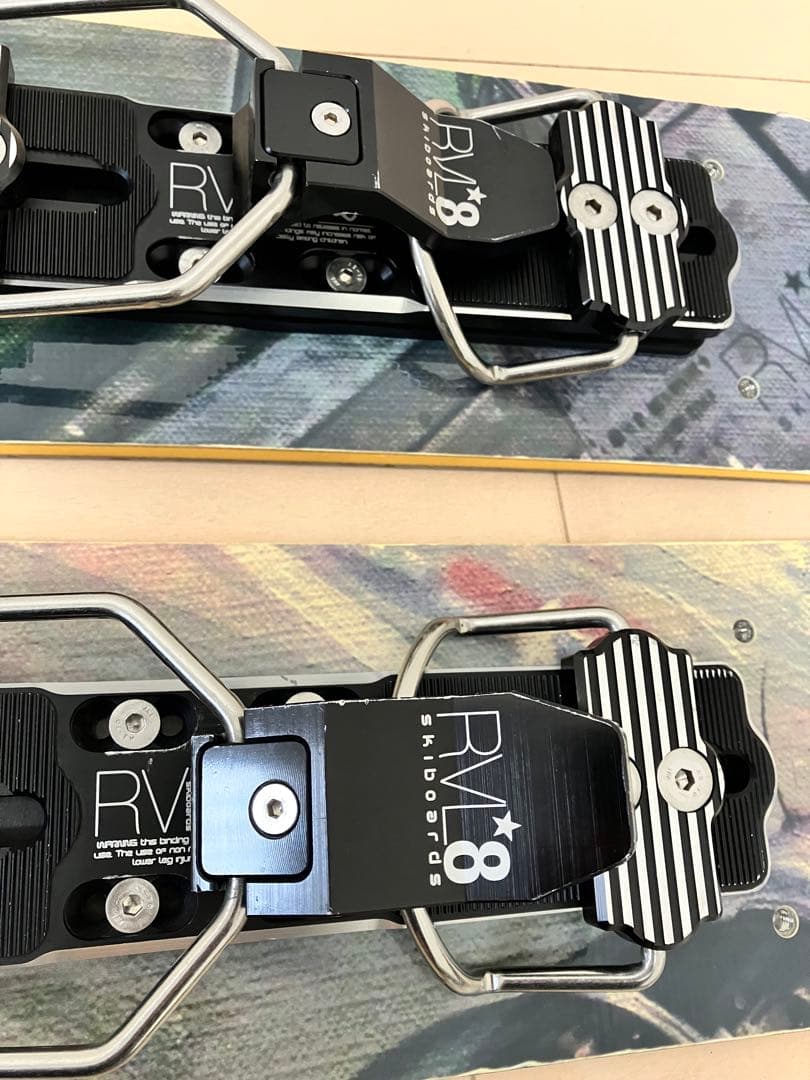 RVL8 レベル　110 ワイド　 ファットスキーボード パウダー