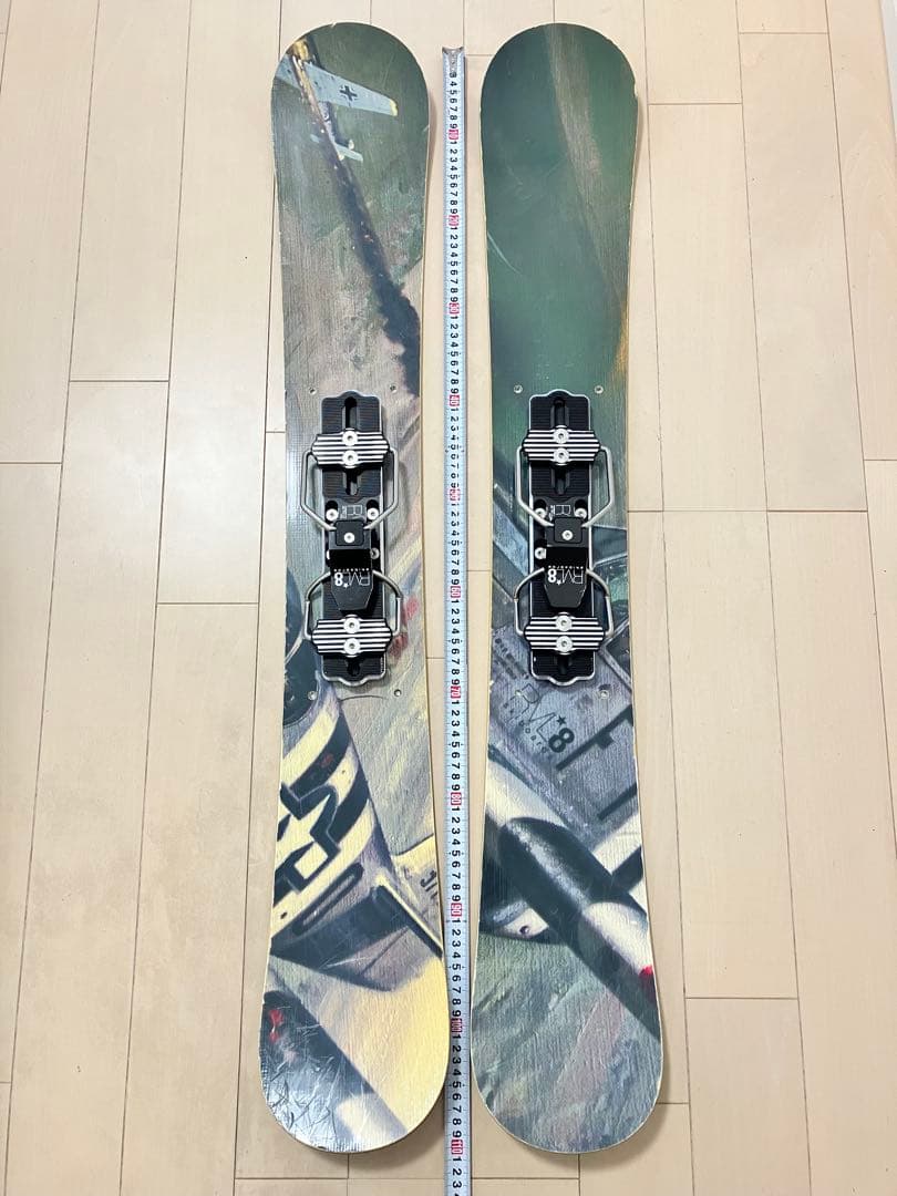 RVL8 レベル　110 ワイド　 ファットスキーボード パウダー