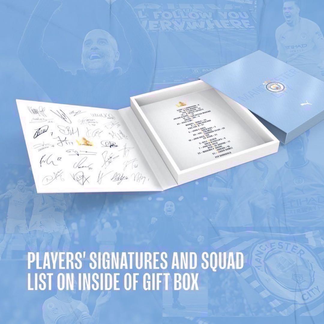 マンチェスターシティ 22-23 トレブル 三冠 優勝記念 ユニフォーム