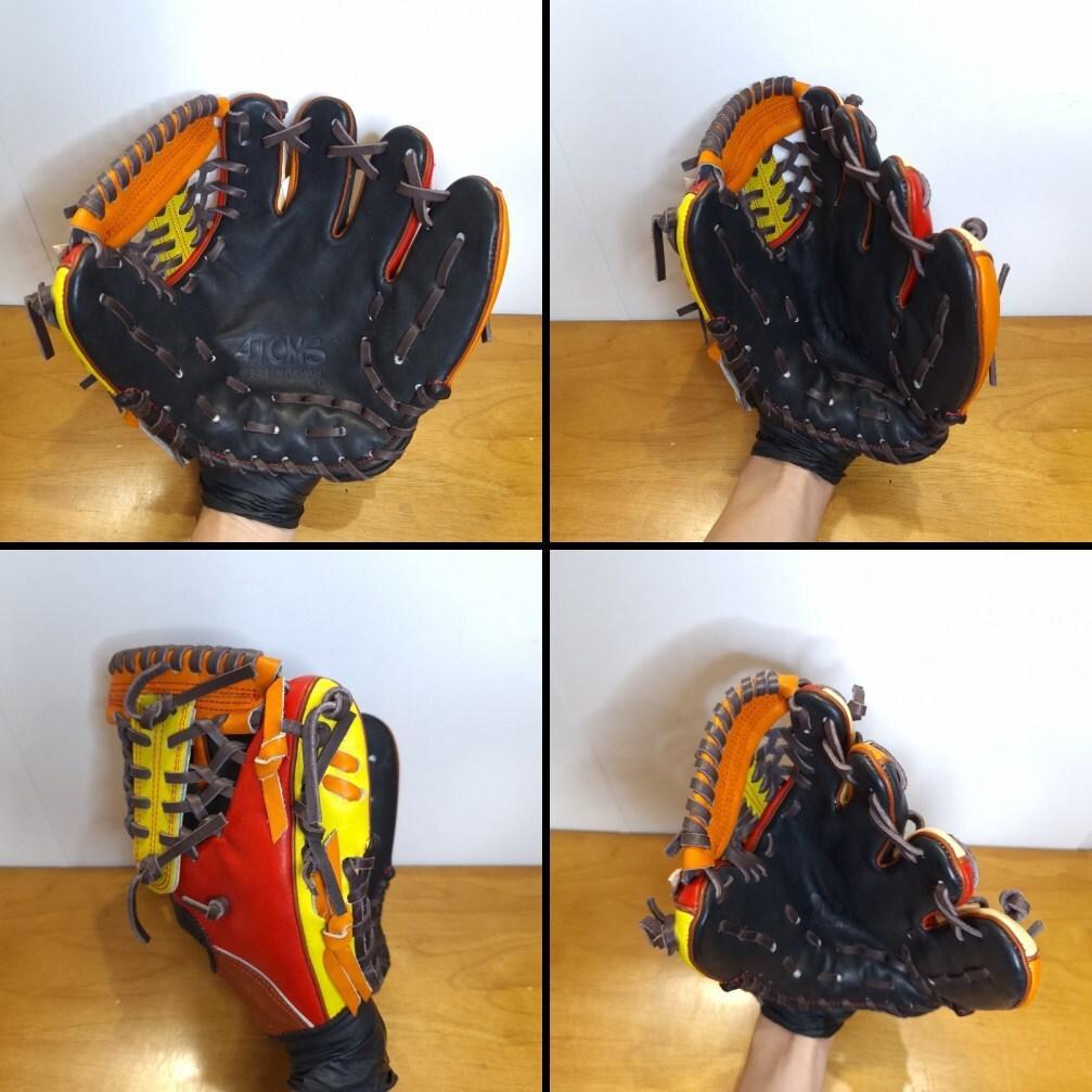 アトムズ 日本製 トレグラ 守備練習用グラブ A-3 内野用 硬式グローブ