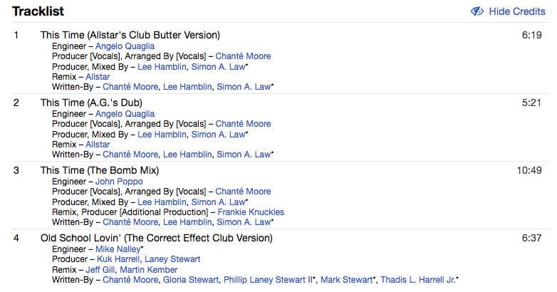 Chante Moore/This Time〜Old School Lovin'