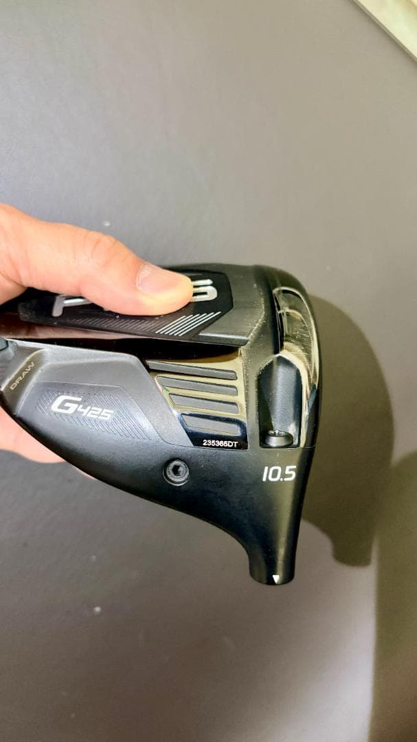 PING G425 LST 10.5 ドライバー カバー付き