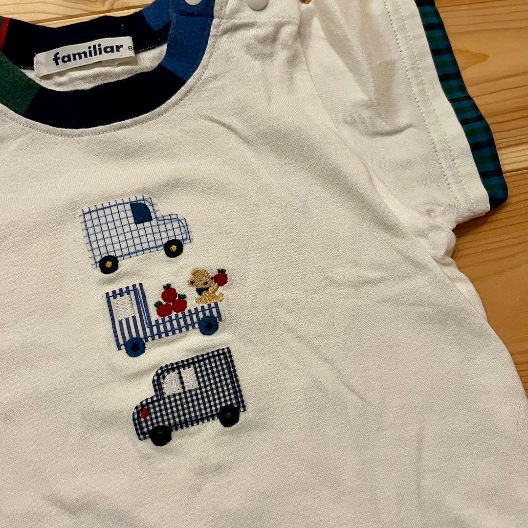 ファミリア　80サイズ　おはなしTシャツ等7点セット