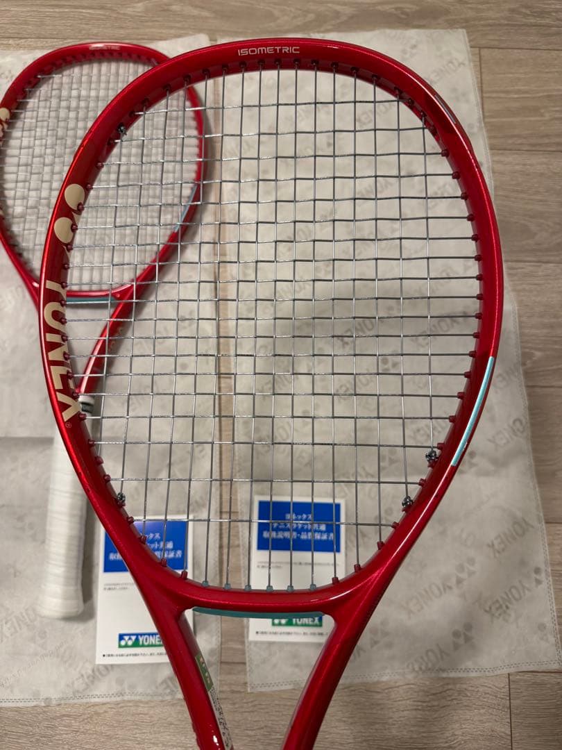 新品未使用と試打のみ 二本組 YONEX VCORE 100 08 G3