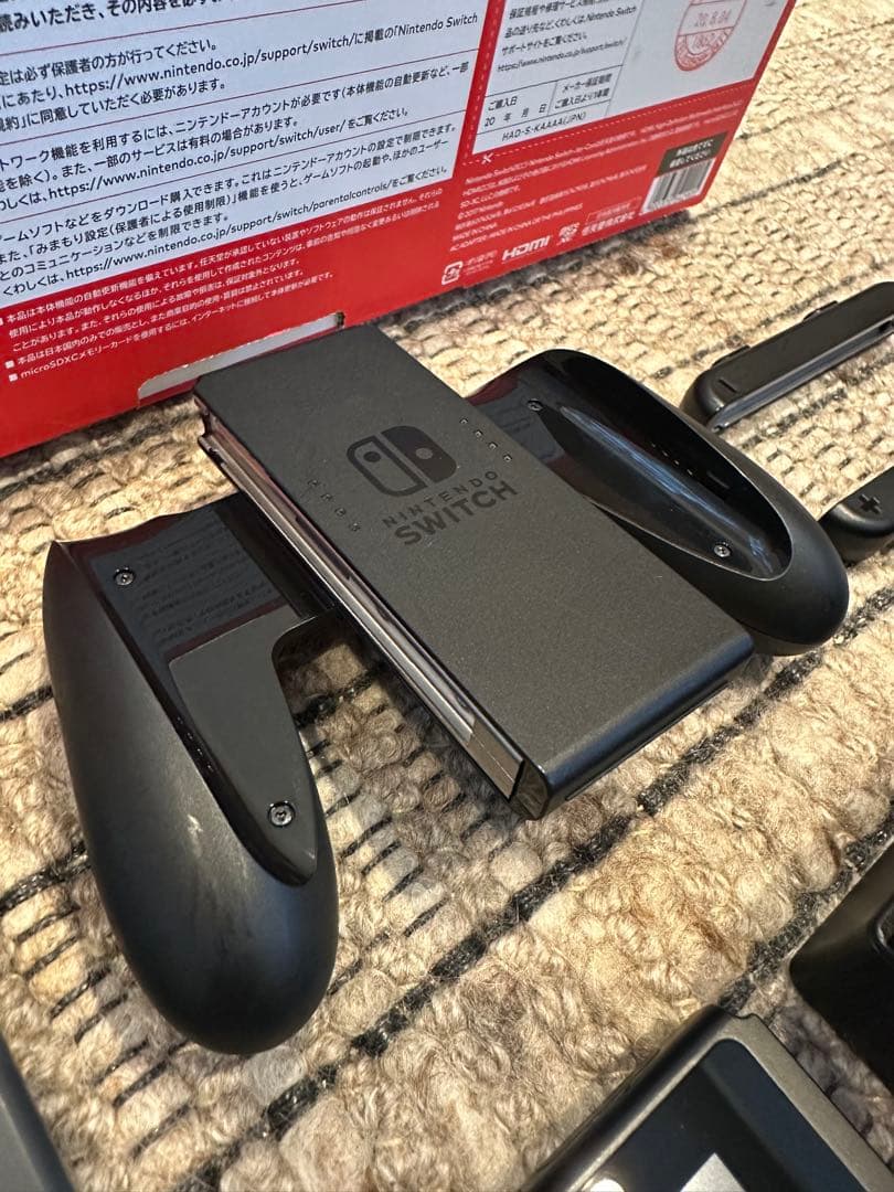 即日発送可能　Nintendo Switch グレー 本体 一式　動作確認済