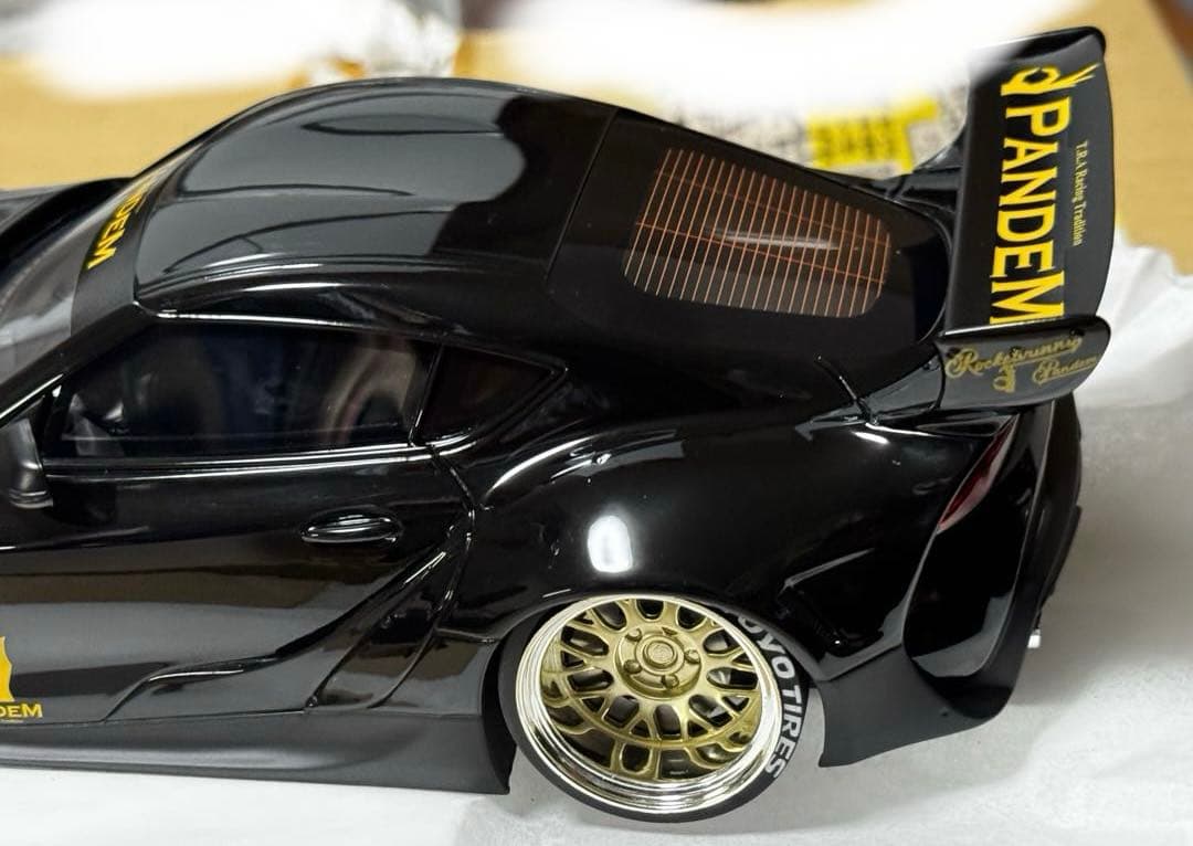 PANDEM GRスープラ V1.0 ブラック 1/18 TOP SPEED