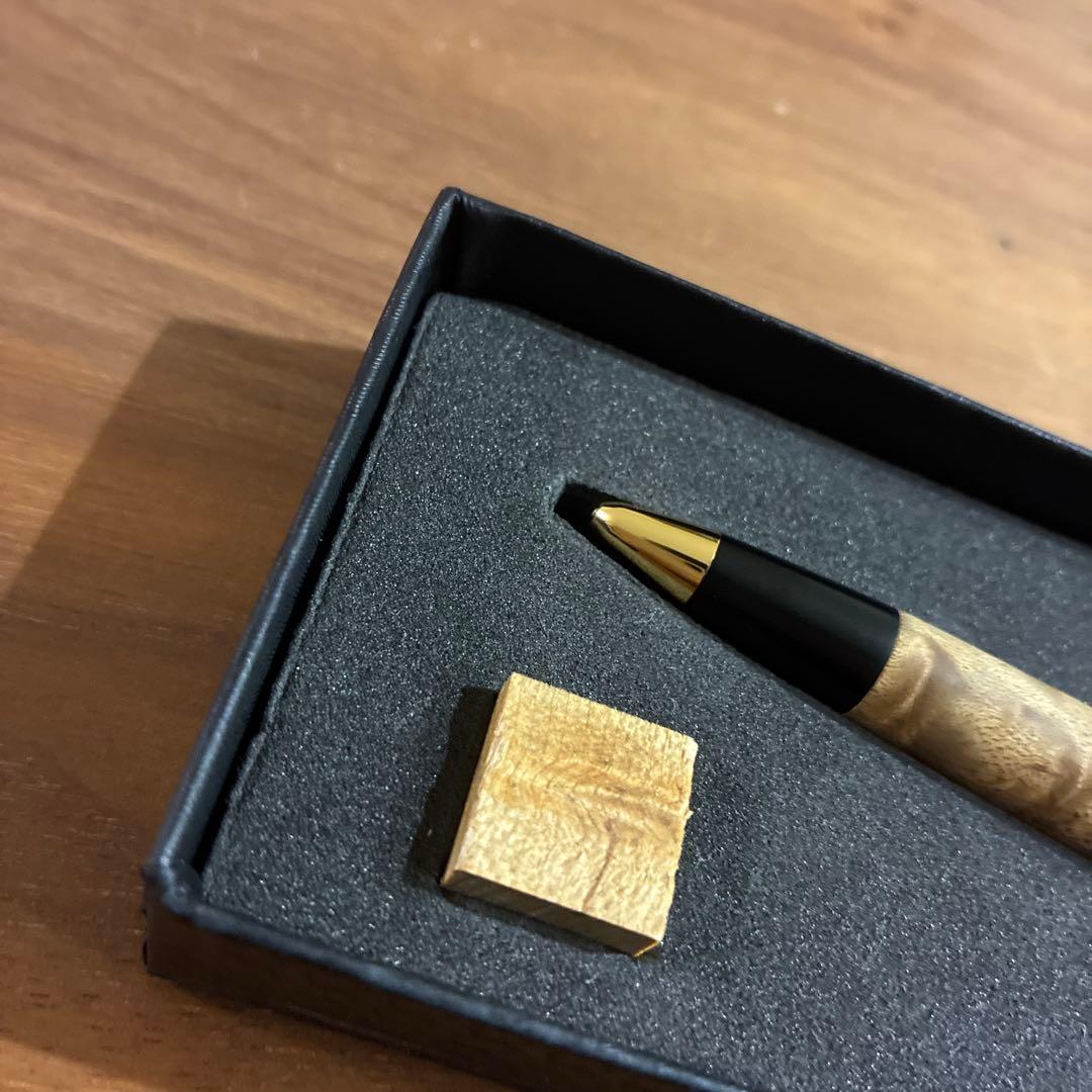 野原工芸　新型シャープペンシル　 限定木種バーズアイメープル