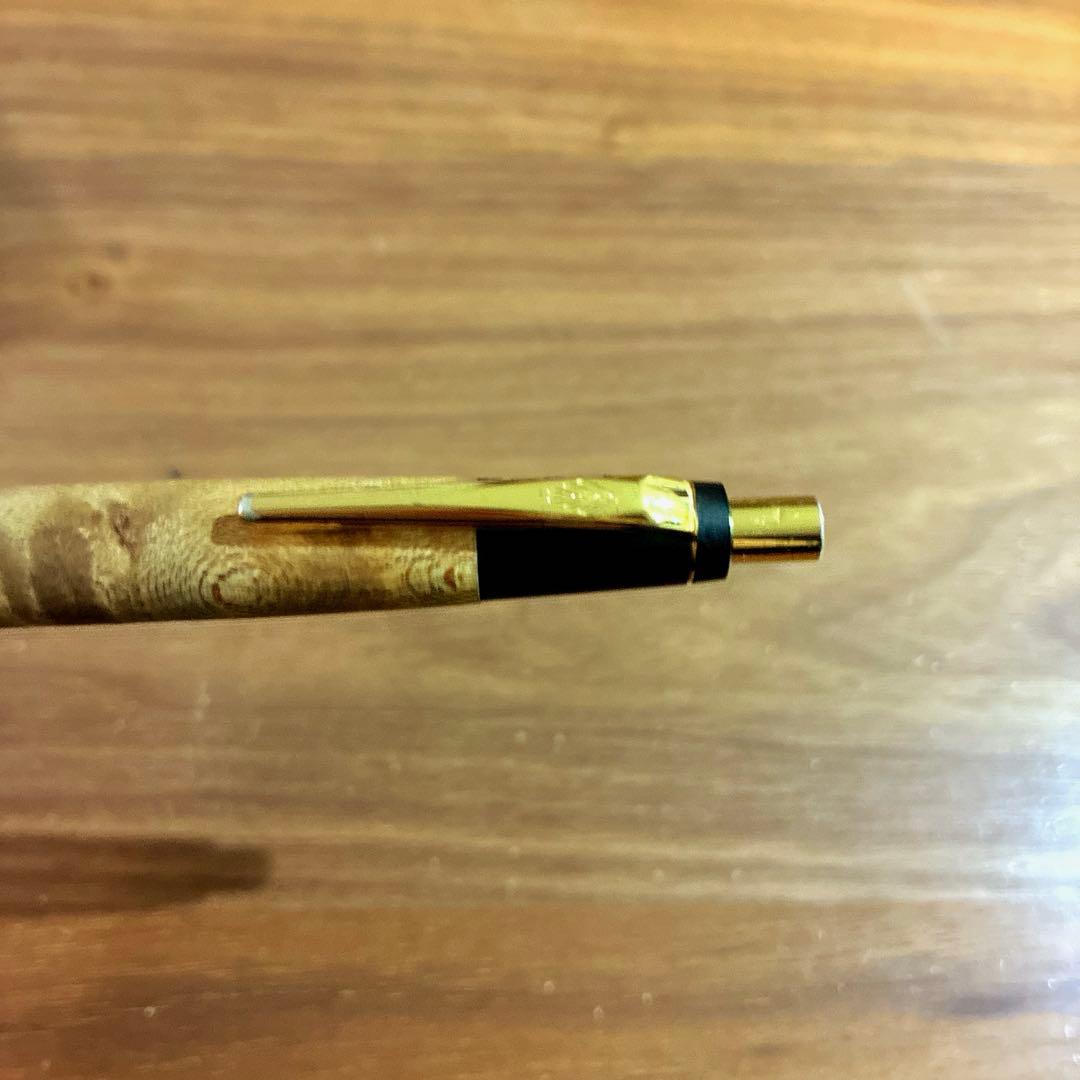 野原工芸　新型シャープペンシル　 限定木種バーズアイメープル