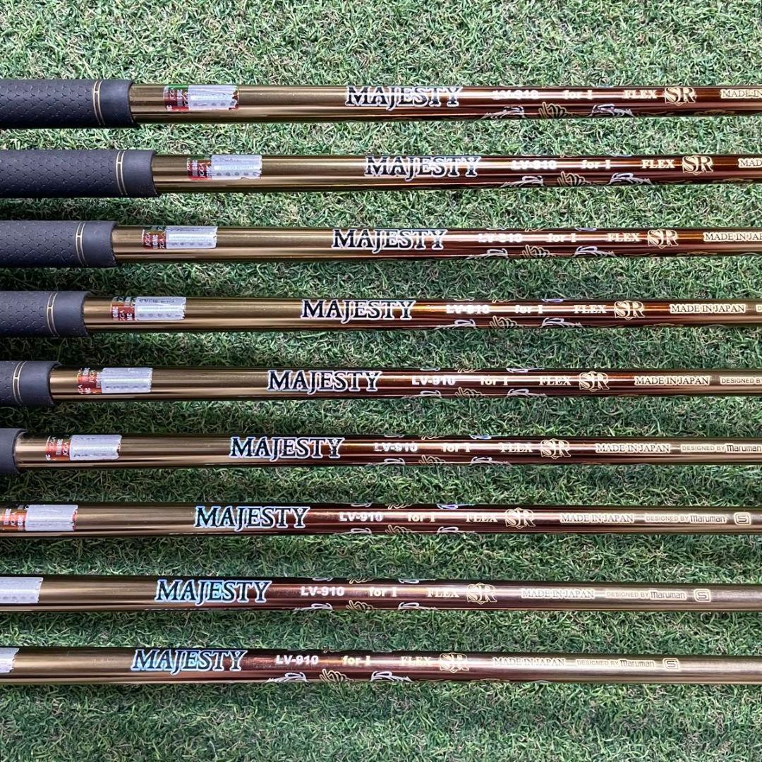 【超希少】マジェスティ 45周年記念 LV910 アイアンセット 9本 SR 右