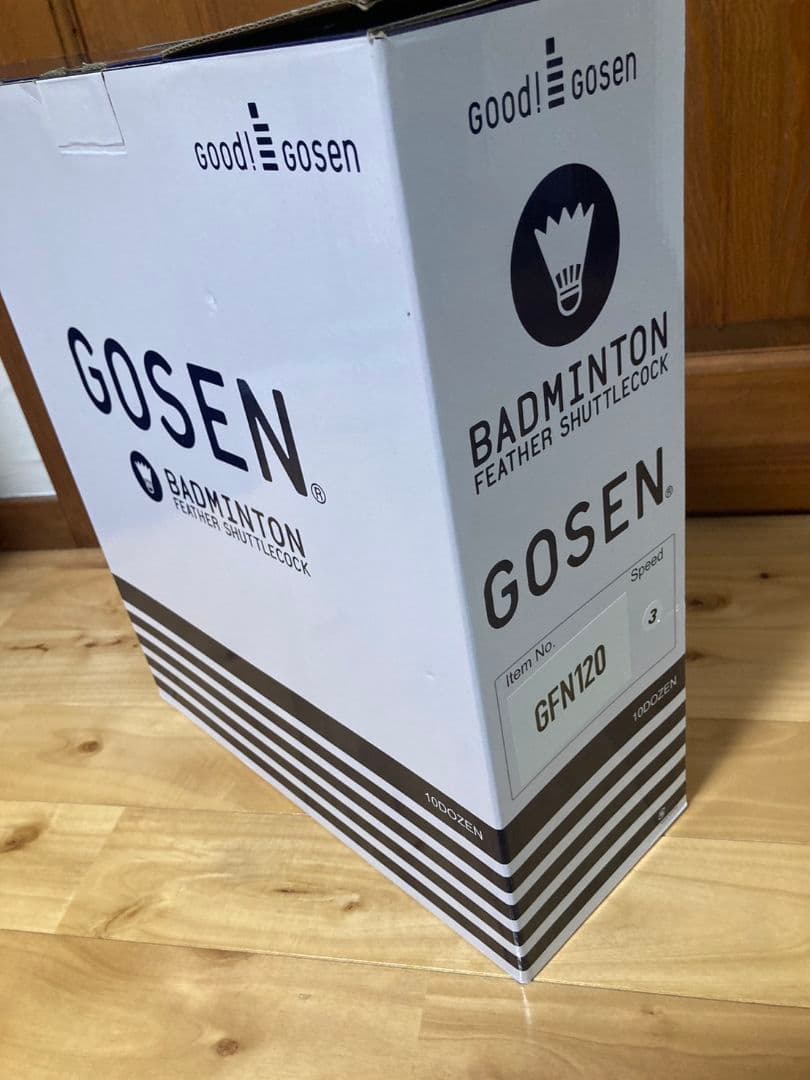【中古】バドミントンシャトル（GOSEN GFN120＝120球）