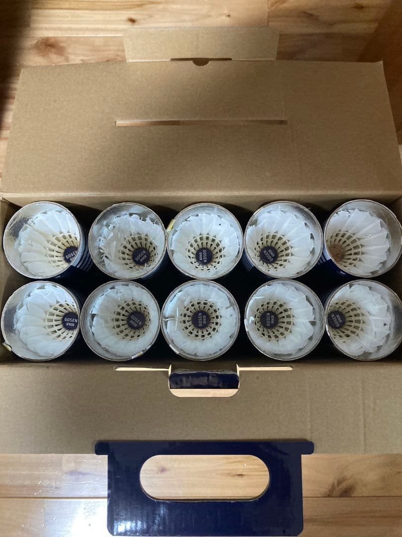 【中古】バドミントンシャトル（GOSEN GFN120＝120球）