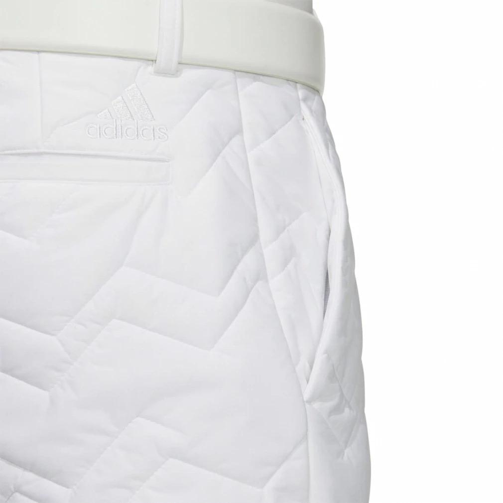 【79】秋冬 定価17,600円 アディダス ゴルフ 保温 キルト 中綿 パンツ