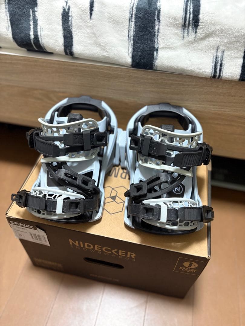 NIDECKER SUPERMATIC Sサイズスノーボードビンディング