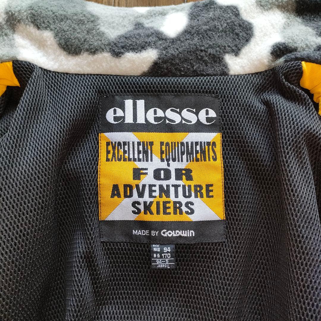 【3点セット】ellesse エレッセ ウェア 上下セット+グローブ（収納袋付）